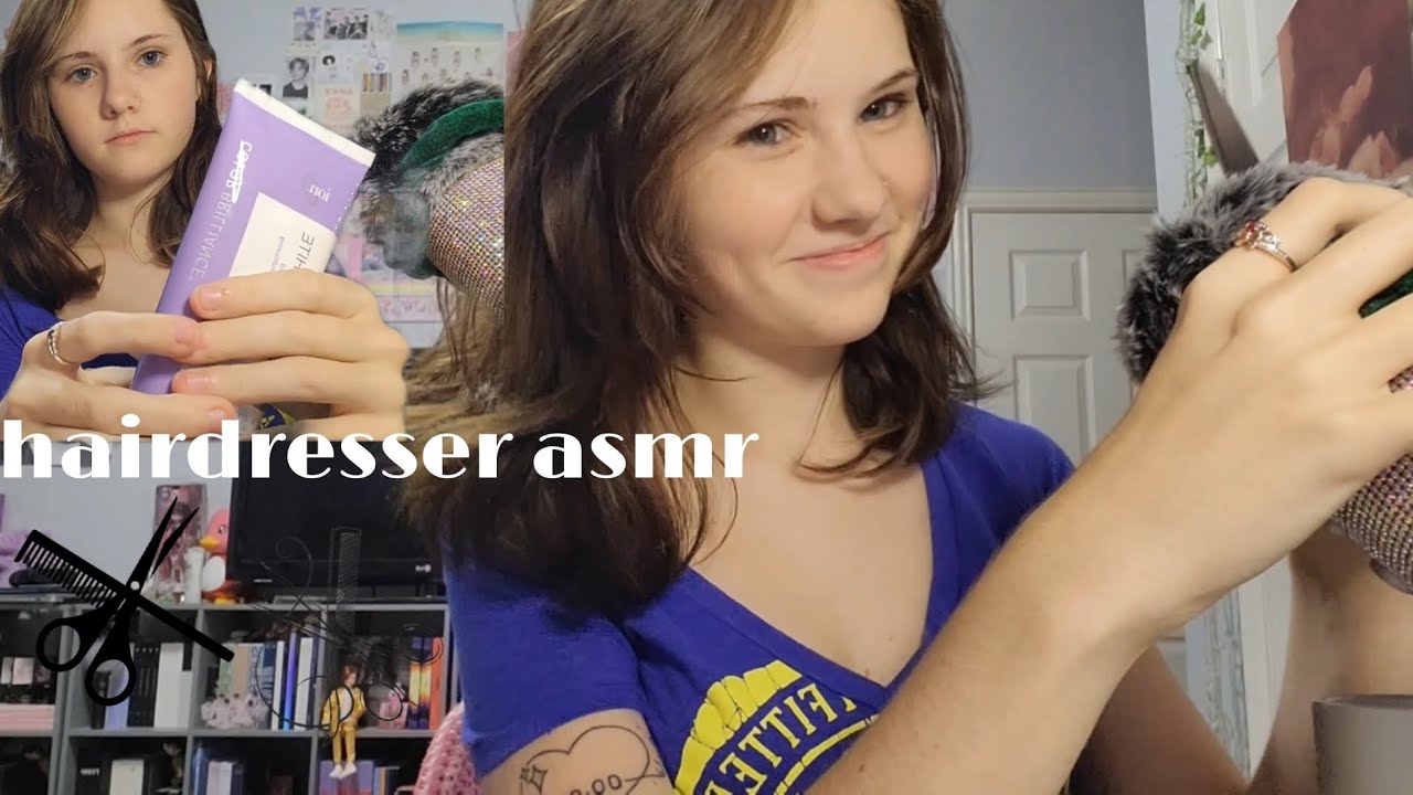 Hairdresser Roleplay ASMR YouTube