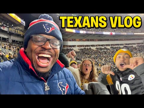 I went To The Texans Vs Steelers Playoff Game... SWARM!