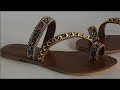 how to make slippers Arabian  sequence