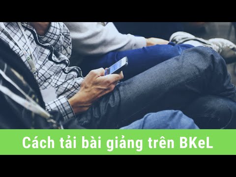 Video Cách tải bài giảng trên E-Learning - youtube