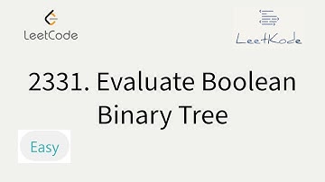 2331. Evaluate Boolean Binary Tree - Leetcode daily