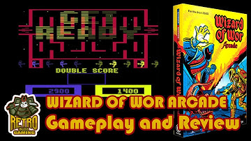 Wizard of Wor Arcade - Atari 2600 Homebrew Game Review