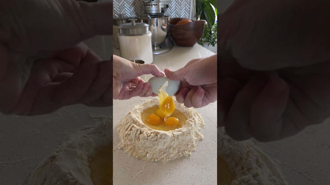 Простой рецепт домашней пасты