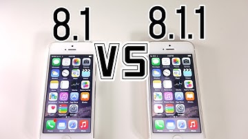iOS 8.1 VS 8.1.1 & iOS 7.1.2 VS 8.1.1 - Is It Faster? + What