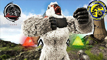 ARK: SURVIVAL EVOLVED: MEGAPITHECUS TAME AND DEITY FIGHTS![RePuG EXTINCTION CORE MODDED EP26]