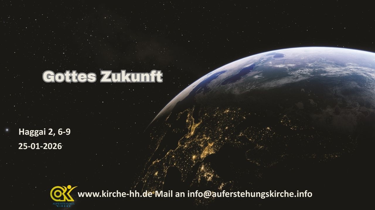 Gottes Zukunft. | Rebecca B. | Haggai 2, 6-9