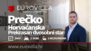 Eurovilla Agencija Za Nekretnine - Prečko, Horvaćanska, Prekrasan Dvosoban Stan 54M2
