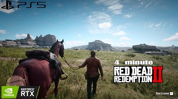 In just 4 minute   the Beauty of Red dead redemption2 game 4k rtx 5070