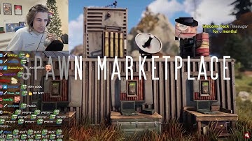 xQc Reacts to NEW! How the drone shop works | Rust