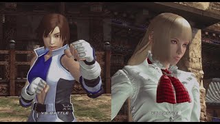 Tekken 6 Asuka And Lili Entrance Results Summary - Compilation