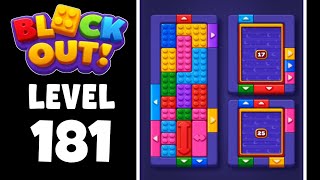 Block Out level 181 walkthrough solution