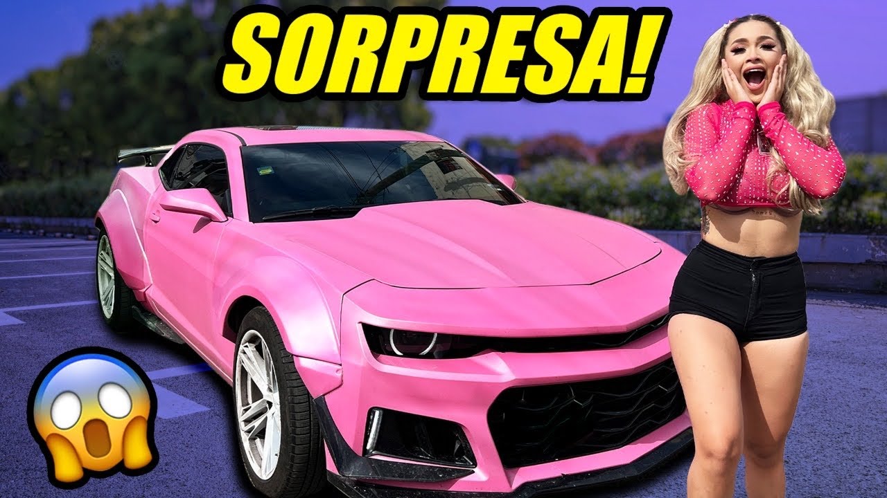 LE REGALÉ EL AUTO MÁS EXTREMO DEL PAÍS 😱 WIDEBODY CAMARO ZL1 BARBIE 🔥