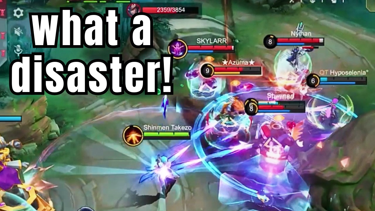 Вы можете определить, что не так с этим составом? | Клод, Mobile Legends, Шинмен Такезо