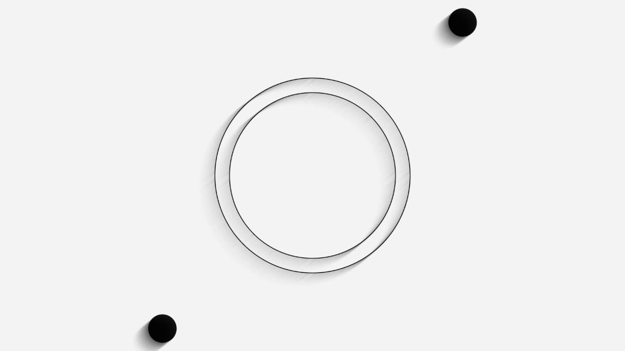 Black And White 02 VZ Logo Animation Special Effects Clip With Audio