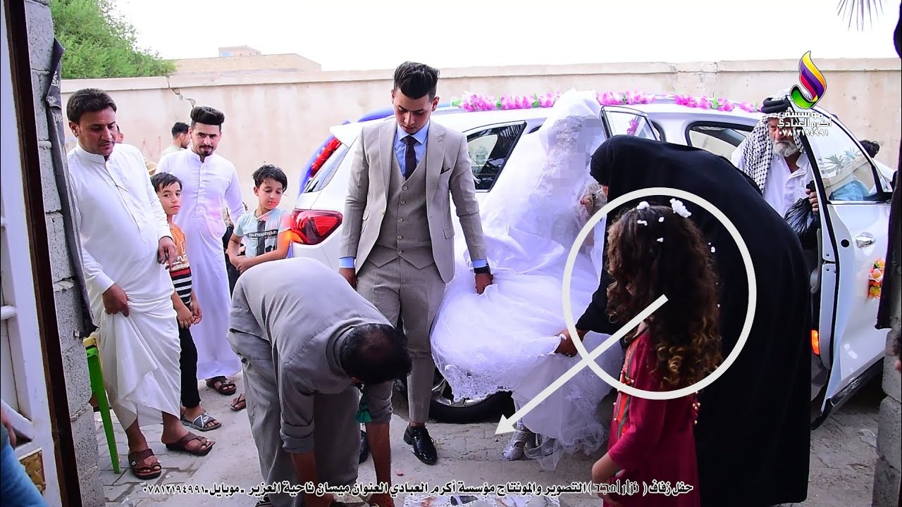 عرس خرافي كلشي حلو حفل زفاف الورد (نزار أمجد) التصوير والمونتاج المصور أكرم العبادي