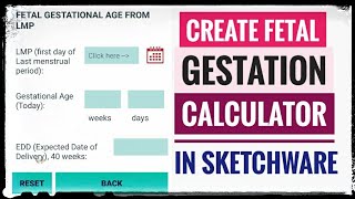 Fetal Gestational Age Calculator using DatePickerDialog screenshot 5