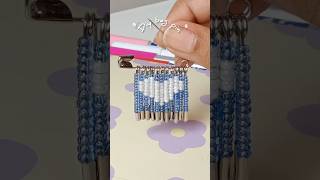DIY heart bag pin🖇️ #diy #youtubeshorts #cute #heart #shorts #viral