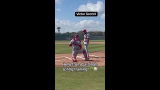 Scenes from the St. Louis Cardinals' first day of spring training