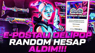 Eposta Deği̇şen Deli̇pop Garanti̇li̇ Random Hesap Aldim Valorant Türkçe