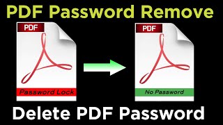 how to Delete PDF Passwords | Remove Pdf Password | PDF Password Delete kaise karu new video #PDF screenshot 4