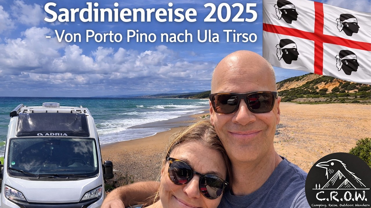 #009 Sardinienreise mit dem Camper - Von Porto Pino nach Ula Tirso 🚐