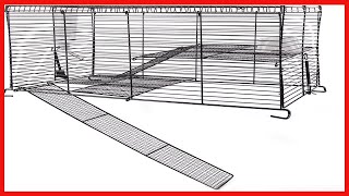Ware Manufacturing Chew Proof High Rise Pet Cage for Small Pets