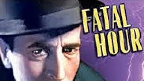 test doing a arthur wontner sherlock holmes film the fatal hour