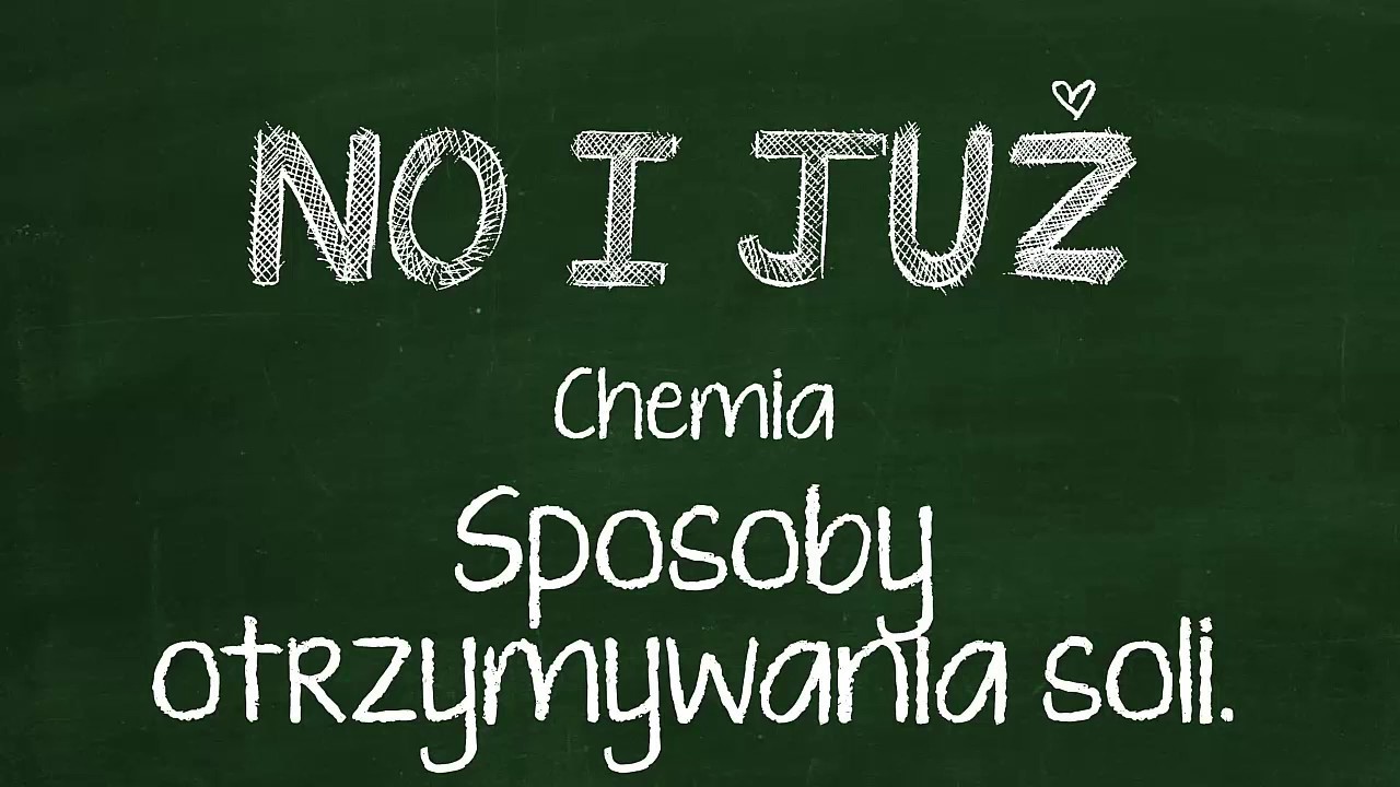 Sposoby otrzymywania soli — szkoła podstawowa i średnia (zakres podstawowy)