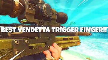 BEST VENDETTA MK2 TRIGGER FINGER!! | BLACK OPS 4