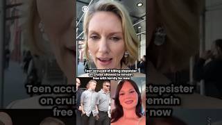 Teen accused of killing stepsister on cruise allowed to remain free with family for now #shorts