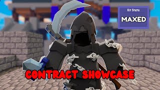 Showcasing the Grim Reaper CONTRACTS in Roblox Bedwars...