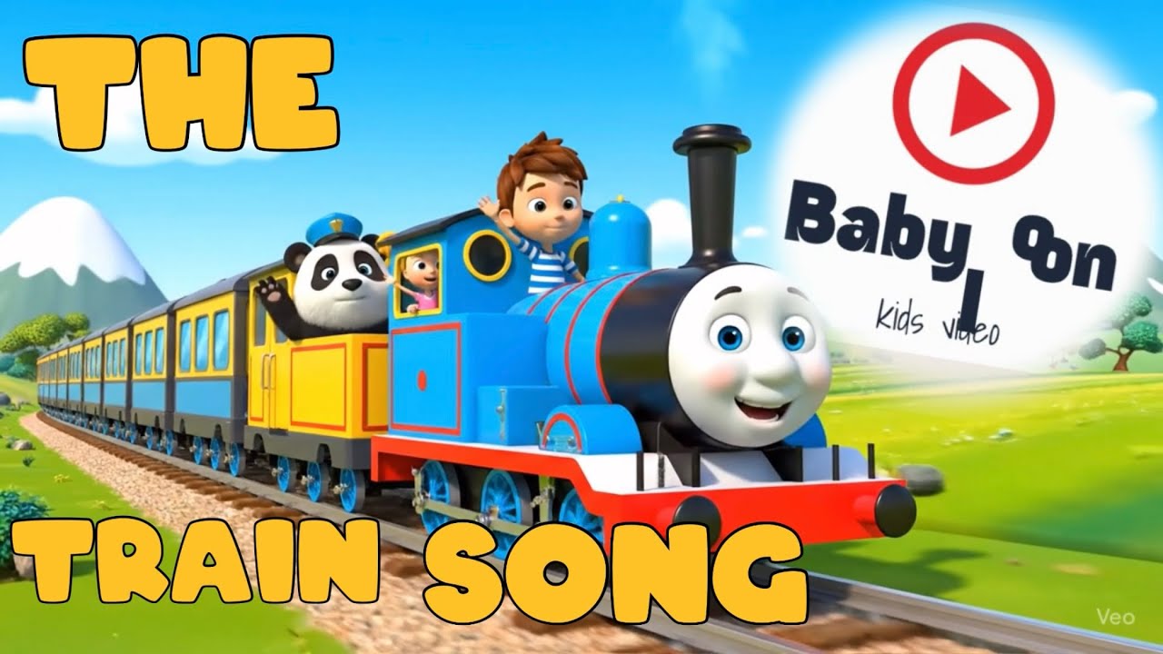 The Train Song π Fun Kids Song | Chug Chug Choo-Choo Music for kids # ...