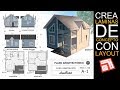 LAYOUT  SKETCHUP TUTORIAL ESPAÑOL - Cómo hacer una lámina de concepto