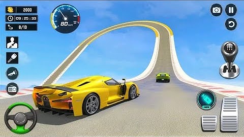 Mega Ramp Car Stunt game || Impossible Car Stunt || Android Game