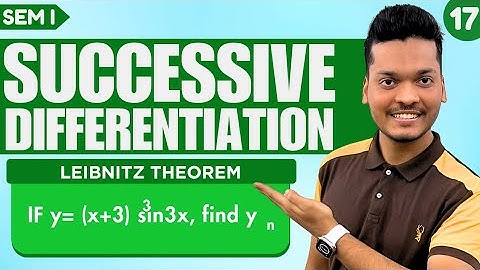 LEIBNITZ THEOREM  | PROBLEM 2 | CATEGORY 1
