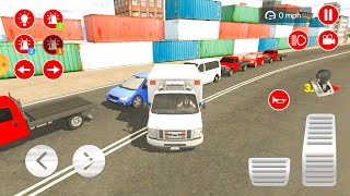 Android Gameplay - Crazy Stickman Drivers Ambulance  | Rescue Driving - LETS VIDEO GAMES screenshot 5