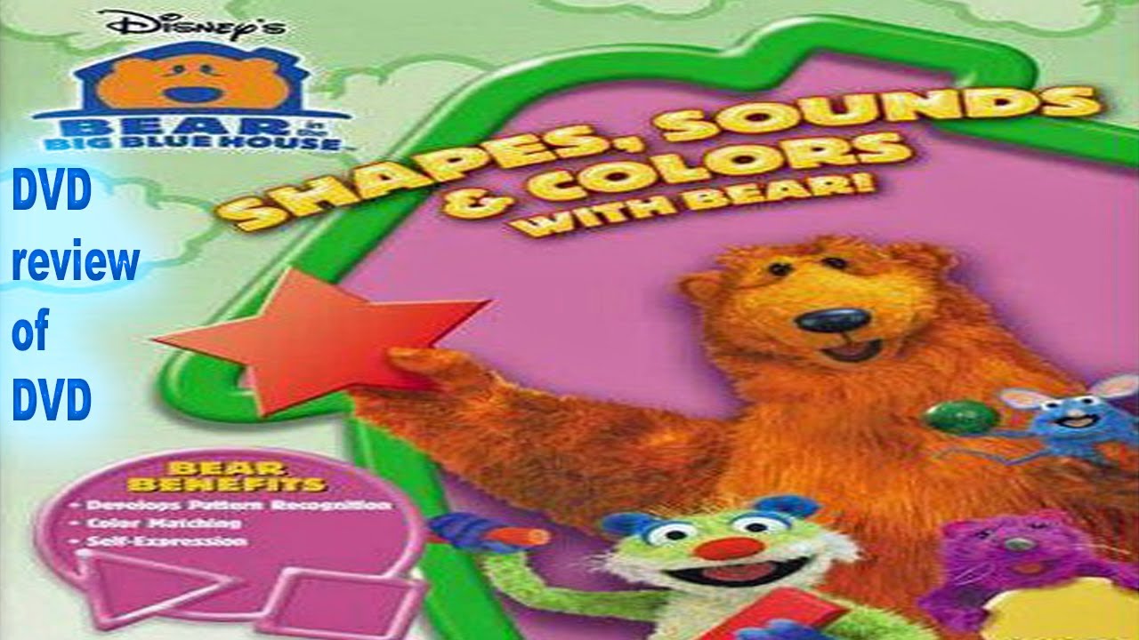 Bear Inthe Big Blue House Shapes Sounds And Colors With Bear