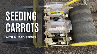 How to Seed Carrots with a Jang Seeder