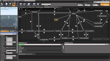 Part 98 - Setting up locomotion statemachine for the cover crouch rifle animations