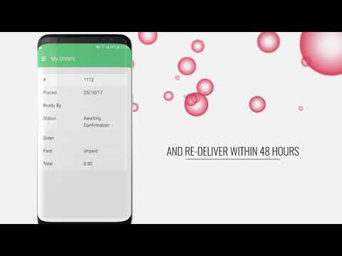 Bubbles Laundry App
