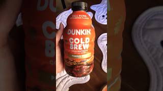 dunkin’ pumpkin spice cold brew