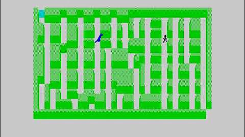 Jeremy Webb playing Escape by New Generation Software for the 16k Sinclair ZX Spectrum