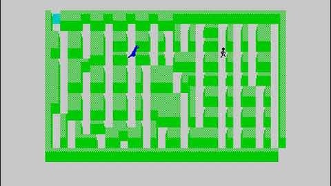 Jeremy Webb playing Escape by New Generation Software for the 16k Sinclair ZX Spectrum