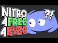 How to get DISCORD NITRO for LIFE!