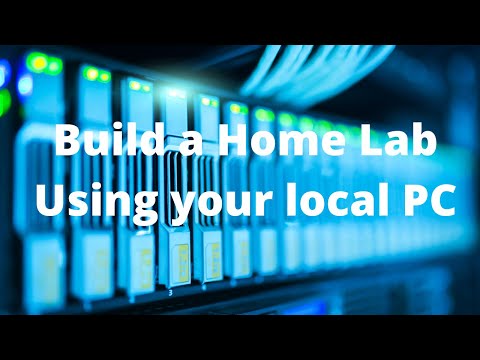 Build a home Lab using your local PC #1 - Installing Esxi server on Vmware Workstation