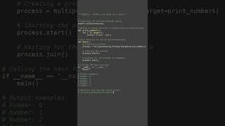 multiprocessing basics #python #showcase