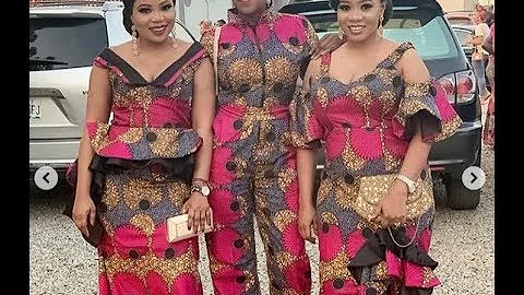 See Niyi Johnson Wife,Seyi Edun Pretty Dress She Rocks To Ibrahim Chatta Premier As Osupa Storms In