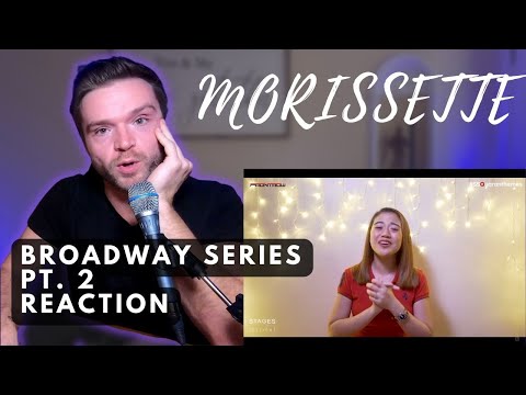 MORISSETTE - STAGES SESSIONS BROADWAY COVERS(3 parts) PART 2 | REACTION