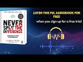 Never Split the Difference Audiobook | Chris Voss Negotiation Mastery