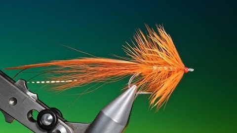 Fly Tying the Orange ruthless with Barry Ord Clarke